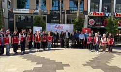Kumluca'da Milli Aile Haftası kapsamında farkındalık yürüyüşü yapıldı