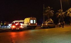 Manavgat'ta ters dönen aracın sürücüsü yara almadan kurtuldu