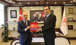 Mersin Müftüsü Mustafa Topal, Bozyazı Kaymakamı Topsakaloğlu'nu ziyaret etti
