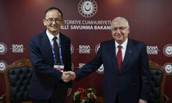 Milli Savunma Bakanı Güler, Çin Halk Cumhuriyeti Ankara Büyükelçisi Xuebin'i kabul etti