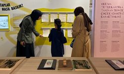 Rami Çocuk ve Sanat Bienali'ndeki 'Kitabın Serüveni' sergisi, kitabın mutfağını ziyaretçilere açıyor