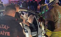 Samandağ'da trafik kazası : 6 yaralı