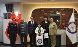 Şehit kızı polis teşkilatına gurur yaşattı