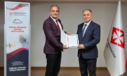 SGK'dan Başkent Üniversitesi Adana Dr. Turgut Noyan Uygulama ve Araştırma Merkezi'ne teşekkür belgesi