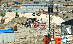 Koçören TOKİ Şantiyesinde Göçük: 1 İşçi Göçük Altında Kaldı!
