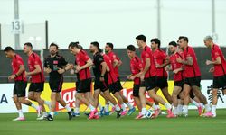 A Milli Futbol Takımı, Paraguay maçının hazırlıklarını sürdürdü