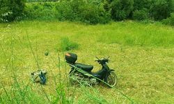 Adana'da şarampole devrilen motosikletteki 2 kişi yaralandı