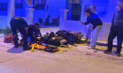 Alkollü sürücünün kullandığı motosiklet, otomobille ile çarpıştı