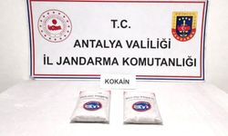 Antalya'da 1 kilo 375 gram kokain ele geçirildi