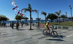 Antalya'da 13. Geleneksel Yeşilay Bisiklet Turu yapıldı