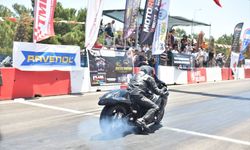 Antalya'da Türkiye Motodrag Şampiyonası'nın ikinci ayak yarışları tamamlandı