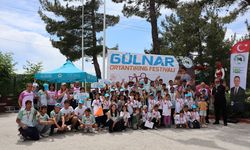 Gülnar'da oryantiring yarışması yapıldı