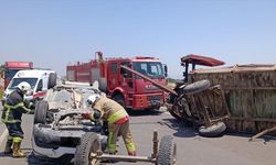Hatay'da traktörle çarpışan otomobildeki 2 kişi yaralandı