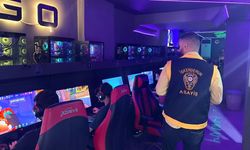 İskenderun ilçesinde internet kafe ve oyun alanları denetlendi