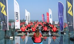 İskenderun ilçesinde yoga etkinliği düzenlendi
