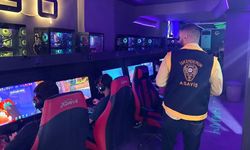 İskenderun’da İnternet Kafe ve Oyun Salonlarına Polis Denetimi