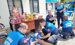 Mersin'de markette son tüketim tarihi geçmiş 2 bin 110 gıda ürünü ele geçirildi