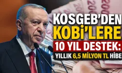 KOSGEB'den KOBİ'lere 10 Yıl Destek: Yıllık 6,5 Milyon TL Hibe İçin Yeni Dönem