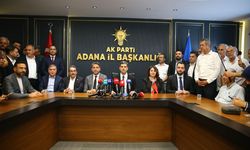 AK Parti Adana İl Başkanı Mustafa Özkan göreve başladı