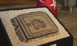 Çingene Kızı Mozaiği'nin 13. paneli Türkiye'ye getirildi