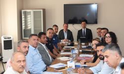 Gülnar'da 'İlçe İdare Şube Başkanları Toplantısı' yapıldı