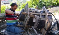 Hatay'da Ata Mesleğini Tek Başına Ayakta Tutuyor
