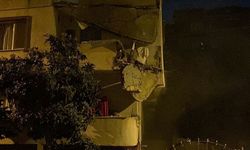 Küçükçekmece'de balkonlarında çökme meydana gelen 5 katlı apartman boşaltıldı