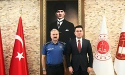 Mersin İl Emniyet Müdürü Aktaş'tan Mersin Cumhuriyet Başsavcı Yasin Emre'ye ziyaret