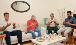 Mersin İl Emniyet Müdürü Fahri Aktaş'tan şehit polis memurunun ailesine ziyaret