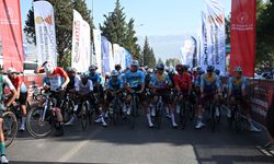 3. Uluslararası Kahramanmaraş Bisiklet Yarışı'nın ilk etabı tamamlandı