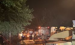 Adana'da çıkan yangında 600 saman balyası ve bir römork yandı