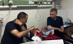 AK Parti Mersin Milletvekili Kıratlı, markette şiddete uğrayan çocuğu ziyaret etti