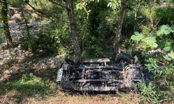 Alanya'da safari cipinin şarampole devrildiği kazada 11 kişi yaralandı