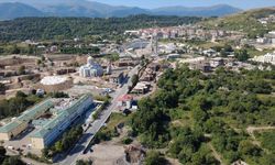 Anadolu Ajansı, yeniden imar çalışmalarının sürdüğü Şuşa'yı havadan görüntüledi