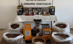 Antalya'da kaçak tütün operasyonunda 1 şüpheli yakalandı
