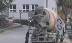 Hatay'da Yola Harç Döken Beton Mikseri Sürücüsüne Ceza Yağdı!