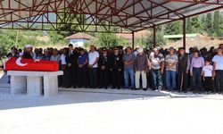 Bucak'ta vefat eden gazi toprağa verildi