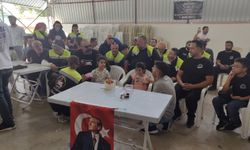 Burdur'da motosiklet tutkunları, Yağmur'un doğum gününde buluştu
