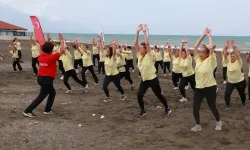 Samandağ Çevlik’teki Sabah Sporu Etkinliğine Yoğun Katılım!