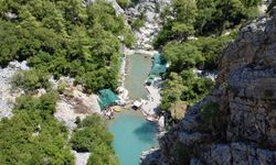 Göynük Kanyonu, Antalya'nın sıcağından bunalan macera tutkunlarını ağırlıyor