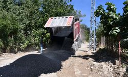 Gülnar ilçesinde bazı yollar asfaltlandı