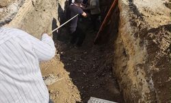 Hatay'da altyapı çalışması sırasında toprak altında kalan işçi öldü