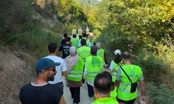 Hatay'da Yeşilay tarafından doğa yürüyüşü düzenlendi