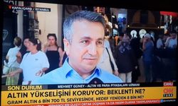 Hataylı Mehmet Güney’den CNN Türk’te Altın Piyasasına Işık Tutan Yorumlar