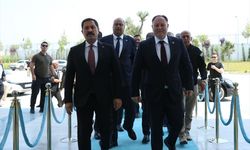 KKTC Cumhuriyet Meclisi Başkanı Öztürkler, Hatay Valiliğini ziyaretinde konuştu: