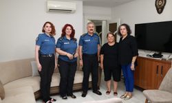 Mersin İl Emniyet Müdürü Aktaş, şehit polis memurunun ailesine ziyarette bulundu