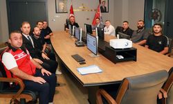 Mersin İl Emniyet Müdürü Fahri Aktaş taraftar temsilcileriyle buluştu