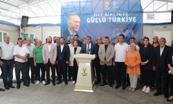 Mersin ve Hatay'da AK Parti'nin kuruluşunun 25. yıl dönümüne ilişkin açıklama