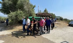 Mersin'de darbedildikten sonra hastanede ölen kişinin cenazesi toprağa verildi