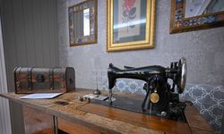 Milli Mücadele'nin izlerini taşıyan asırlık dikiş makinesi, TDV'de sergileniyor